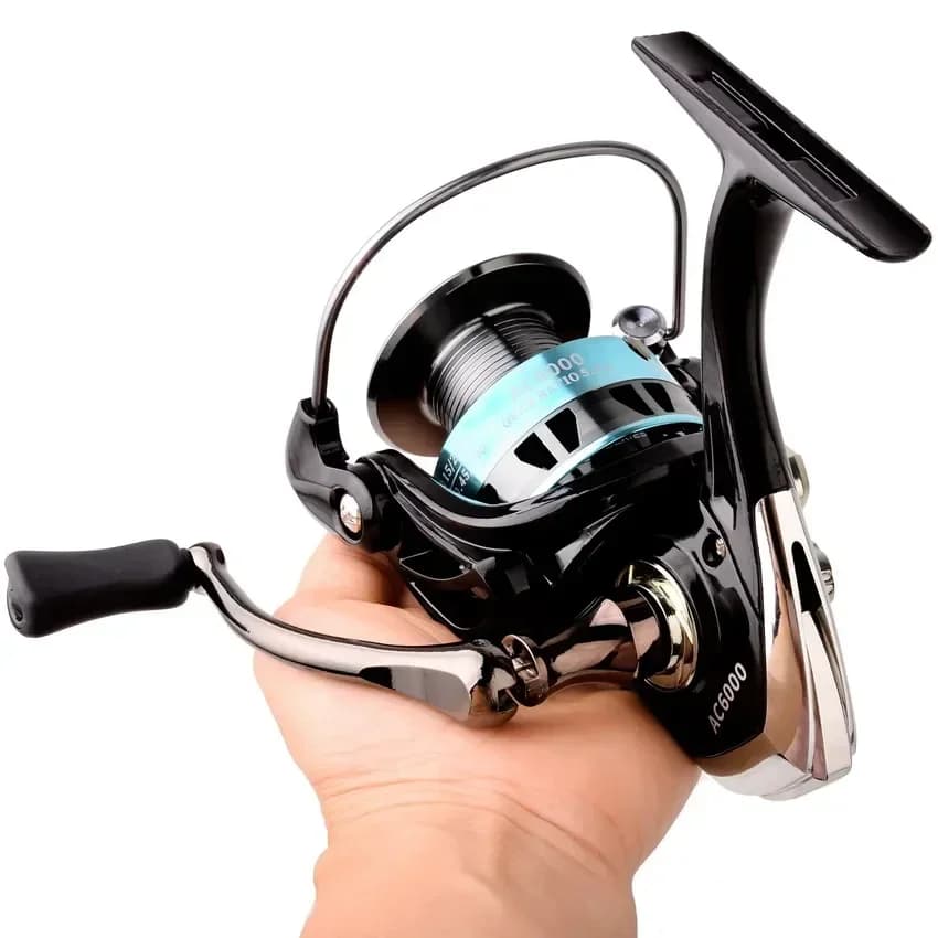Moulinet spinning surfcasting 1000-6000 drague 15kg ultraléger pour pêche mer jigging et surf pesca