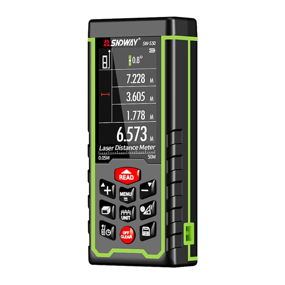 Télémètre laser SNDWAY avec fonction appareil photo - Outil 2en1 pour pêche et relevés