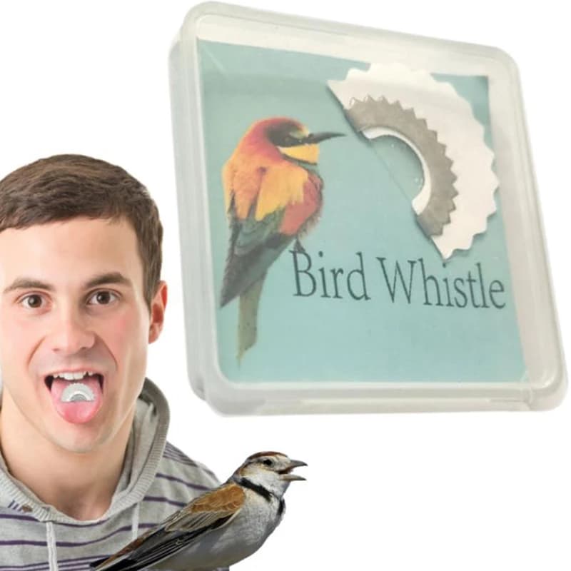 Sifflet oiseau caché bouche - Appel aviaire réaliste pour techniques pêche discrètes et efficaces