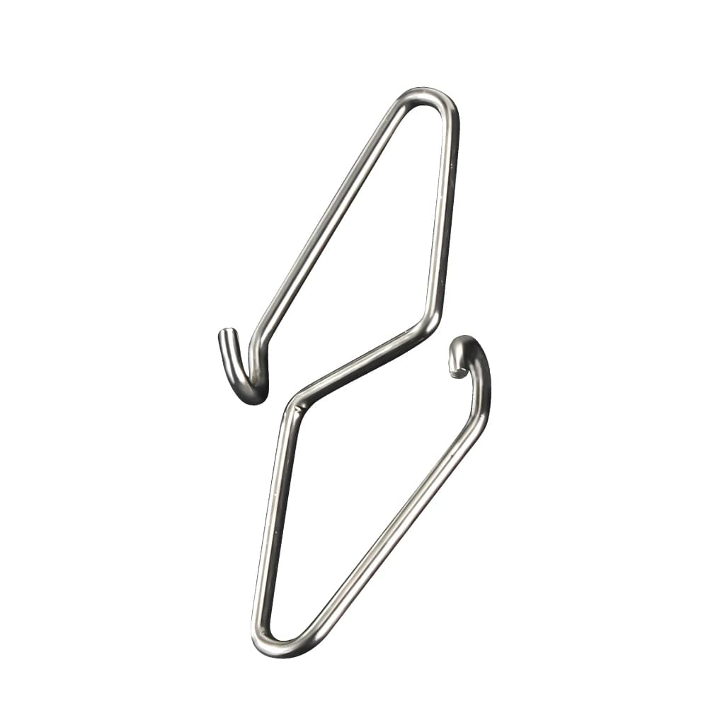 Diamant Pin Fishing Swivel Snap DNDYUJU 50-100 Pièces Acier Inoxydable Connecteur Leurres Accessoires