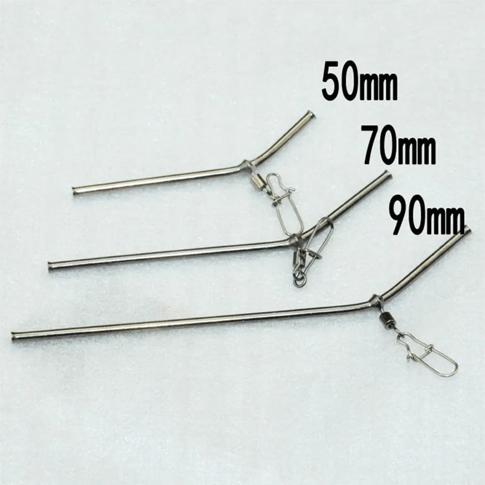 5 pièces anti-emmêlement laiton pour pêche à la carpe - Connecteurs équilibreurs tubes 50/70/90mm