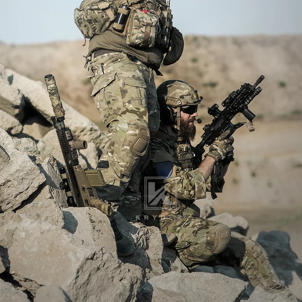 Uniforme combat G3 KRYDEX pêche outdoor tactique gen3 ranger green camouflage noir