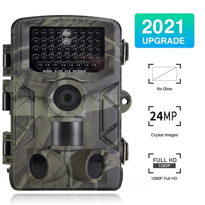 Caméra trail extérieure HD 24MP 2.7K - IR 940nm étanche vision nocturne pour surveillance wildlife
