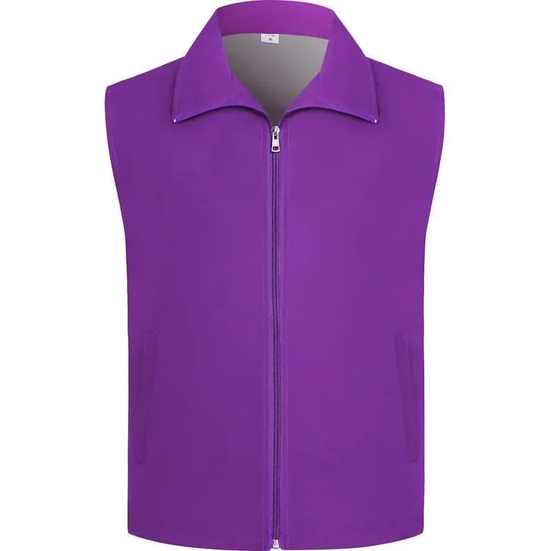 Veste bénévole personnalisée avec logo pour événements de pêche caritatifs et publicité, coupe ample pour homme