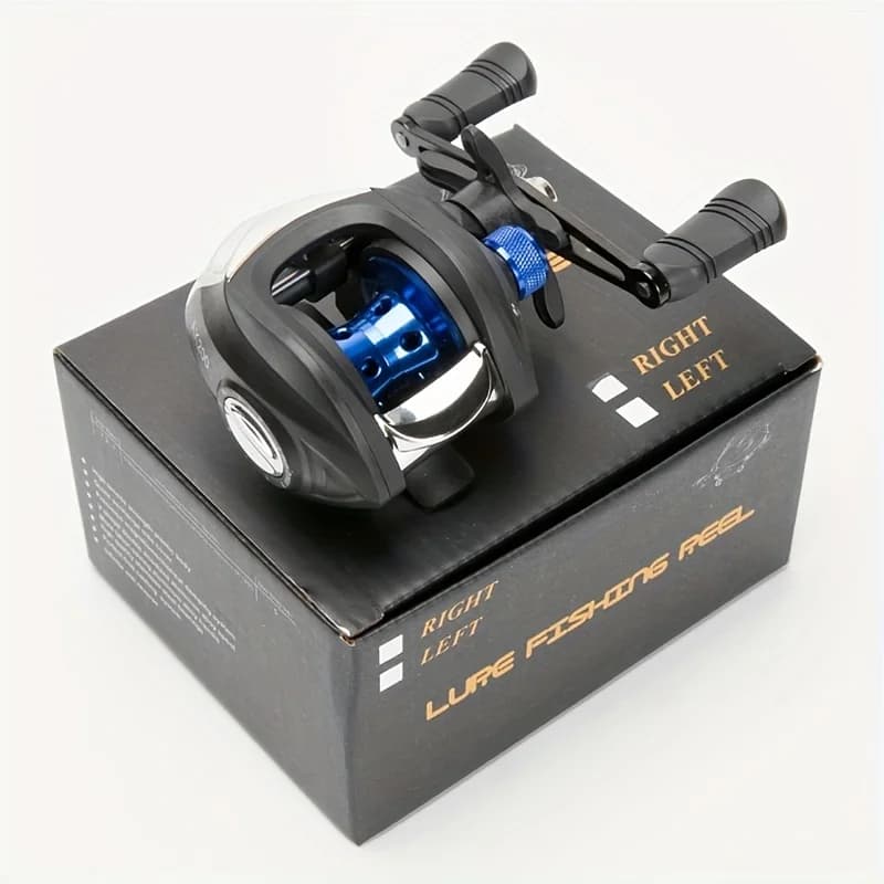 Moulinet baitcasting BILLINGS AK Series 7.2:1 ratio élevé pour pêche eau douce et mer