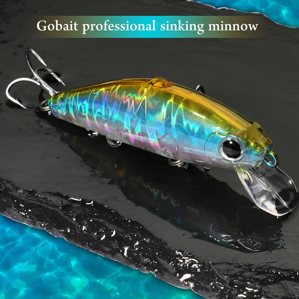 Leurre souple plongeant 11g 7cm pour carpe et carnassiers, leurre crankbait 3D jerkbait appât silicone