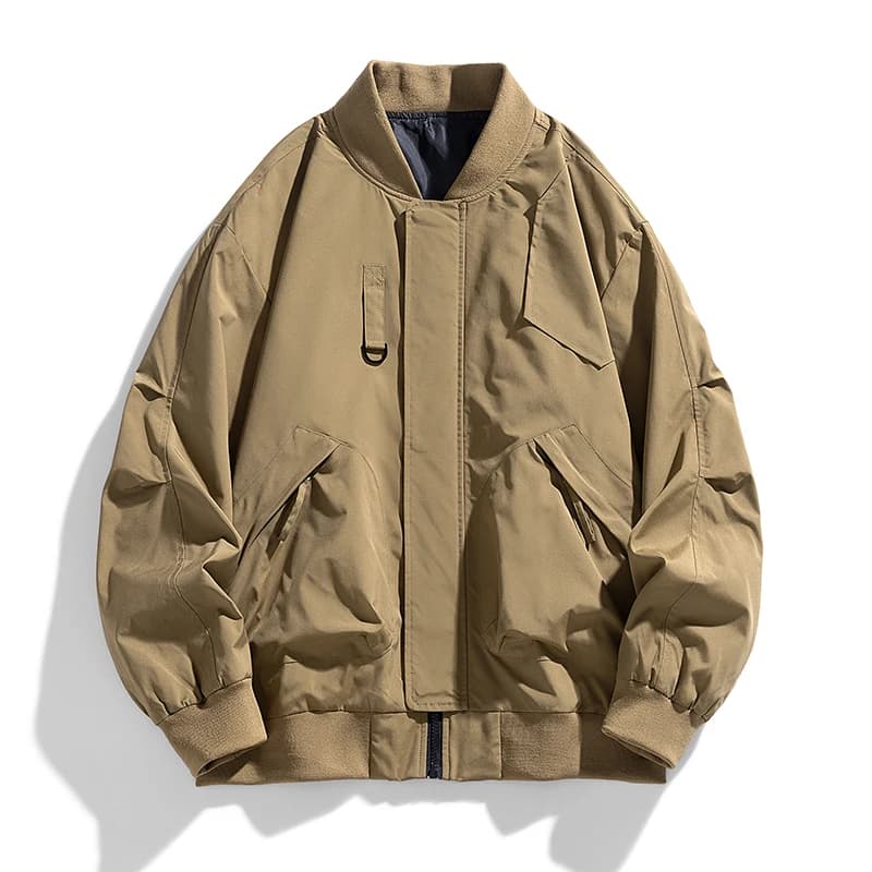Veste bomber ample pour pêche - Taille 7XL jusqu'à 130kg - Poches pratiques - Homme