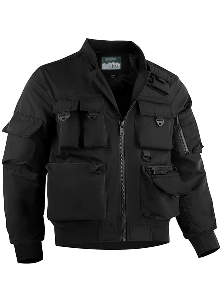 Veste tactique militaire homme imperméable coupe-vent - Veste outdoor polyvalente pour randonnée et sports