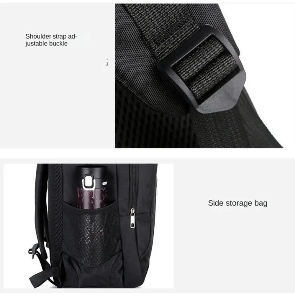 Sac à dos homme multifonction étanche pour ordinateur portable 15,6 pouces - Sac professionnel pêche urbaine