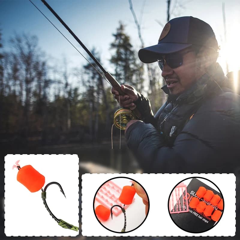 8 appâts flottants 12mm saveur fruitée calmar - Bouillettes lentes pêche carpe accessoires