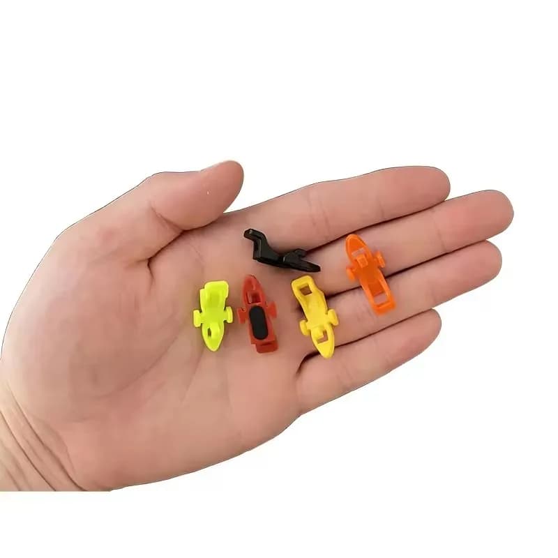 Porte-hameçons de pêche avec élastiques - Support pour leurres et appâts 3 tailles