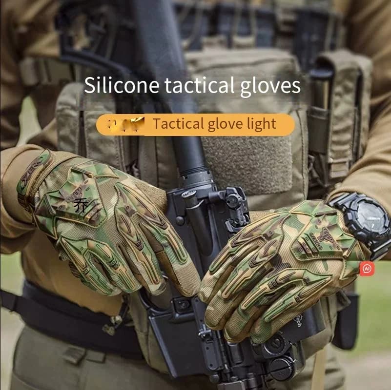 Gants tactiques 2025 nouvelle génération anti-perforation anti-choc dos main pêche