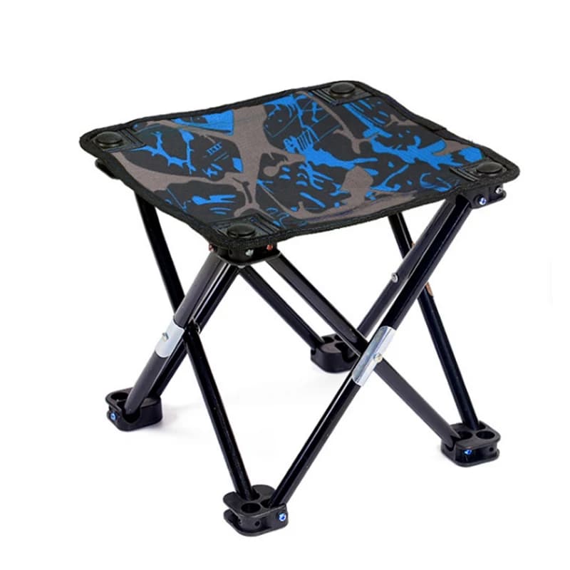 Chaise pliante légère compacte avec sac - Siège randonnée pêche plage camping léger