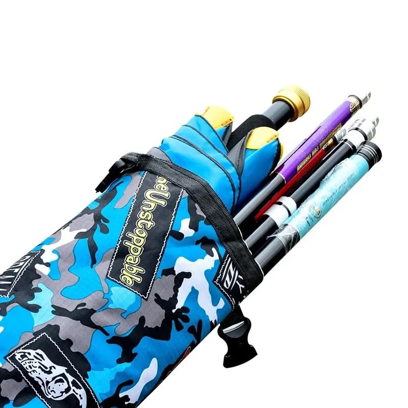 Sac de pêche étanche TAIYU grande capacité pour cannes et parapluie - Transport et rangement pliable
