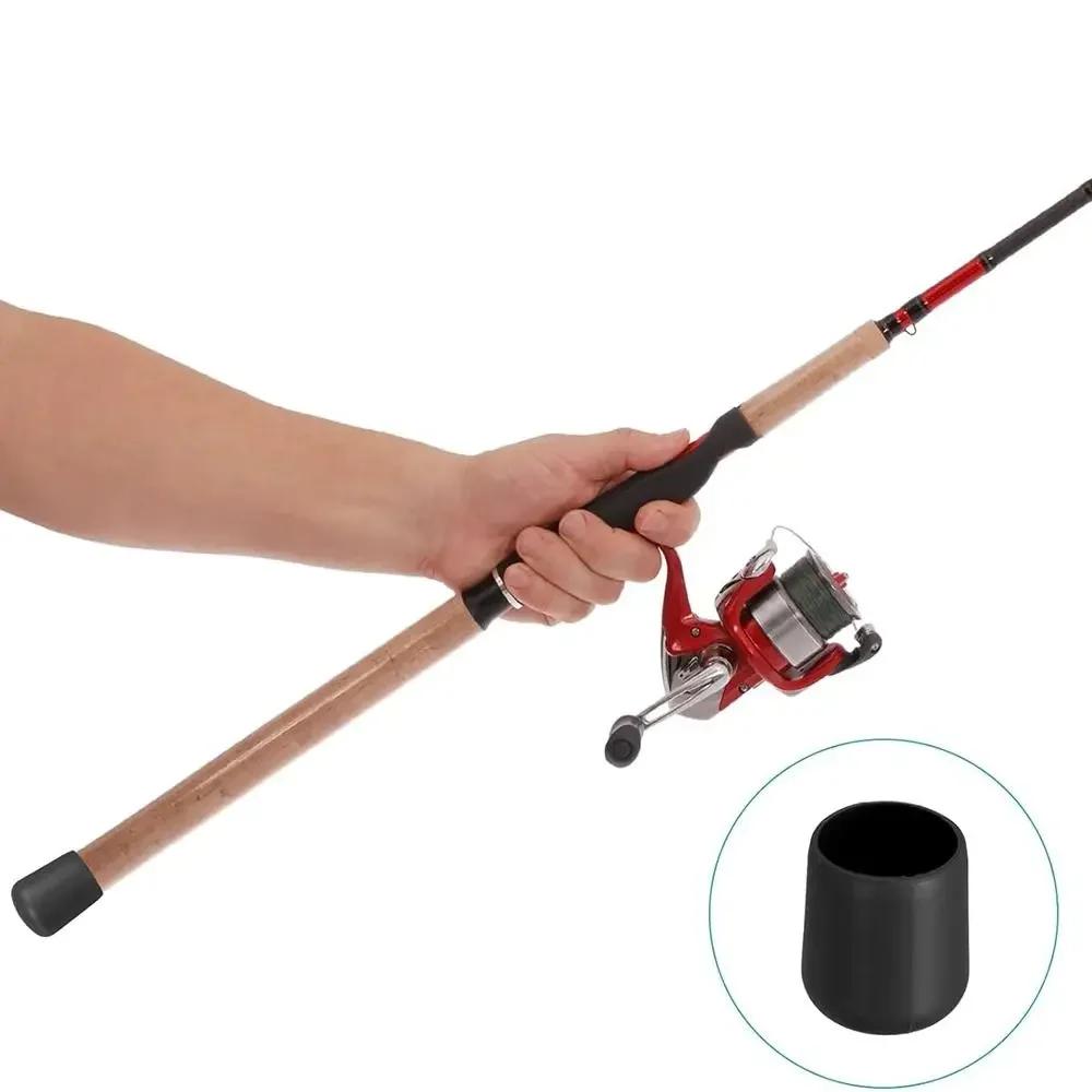 Protège-embout silicone pour canne à pêche - Capuchon de protection manche et extrémité