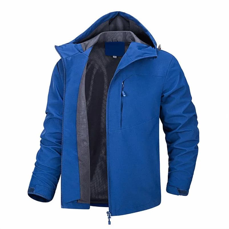 Coupe-vent alpinisme homme imperméable YOTEE - Personnalisable pour pêche et randonnée
