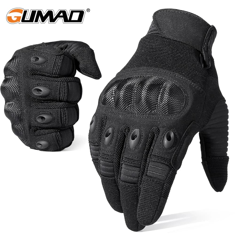 Gants tactiques écran tactile sports extérieur vélo randonnée pêche chasse coque dure anti-dérapage