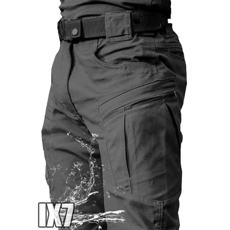 Pantalon cargo homme City Pants imperméable multi-poches résistant pour pêche et entraînement