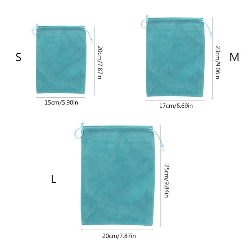 Sac de protection pour moulinets de pêche - Poche de rangement portable avec cordon de serrage