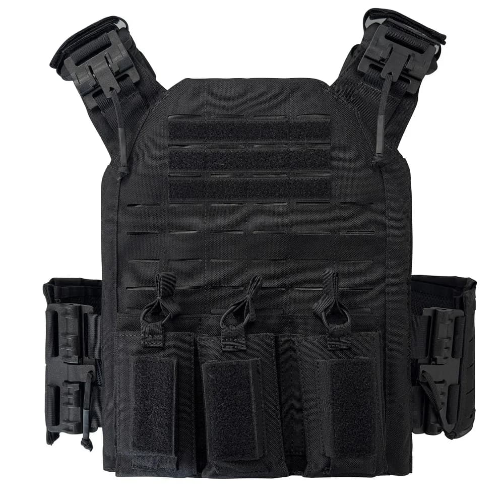 Gilet tactique laser cut 1000D Nylon FS Style Strandhogg à relâche rapide avec poche double triple chargeurs
