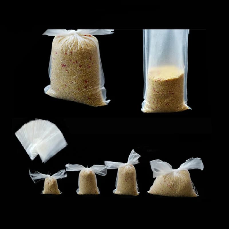 500 sacs PVA pour pêche à la carpe Wifreo - Tailles multiples 7x10cm à 12x16cm - Filet pour bouillettes et granulés
