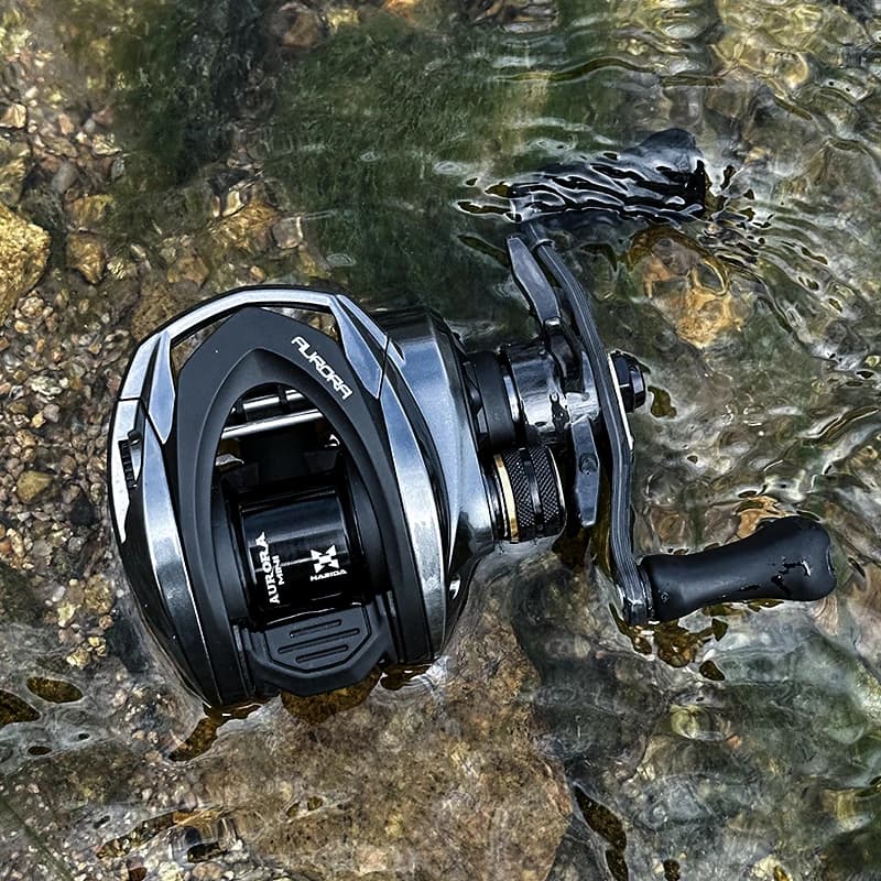 Moulinet baitcasting Histar Aurora AIR BFS ultraléger 115g pour pêche fine avec leurres légers