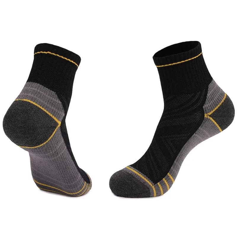 Chaussettes randonnée laine mérino homme femme printemps automne pêche running sans couture