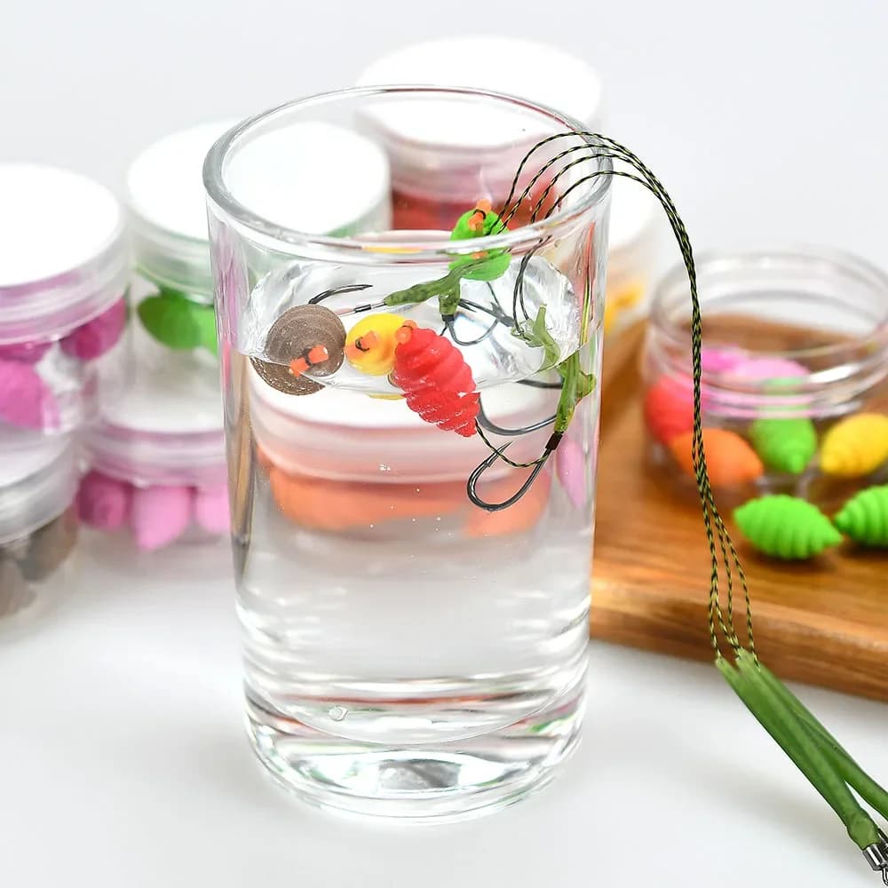 20Pcs bouillettes pop-up carpe flottantes - accessoires flottabilité pour montages pêche