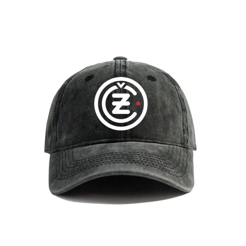 Casquette baseball Ceska Zbrojovka vintage - Chapeau pêche rétro ajustable été CZ firearms