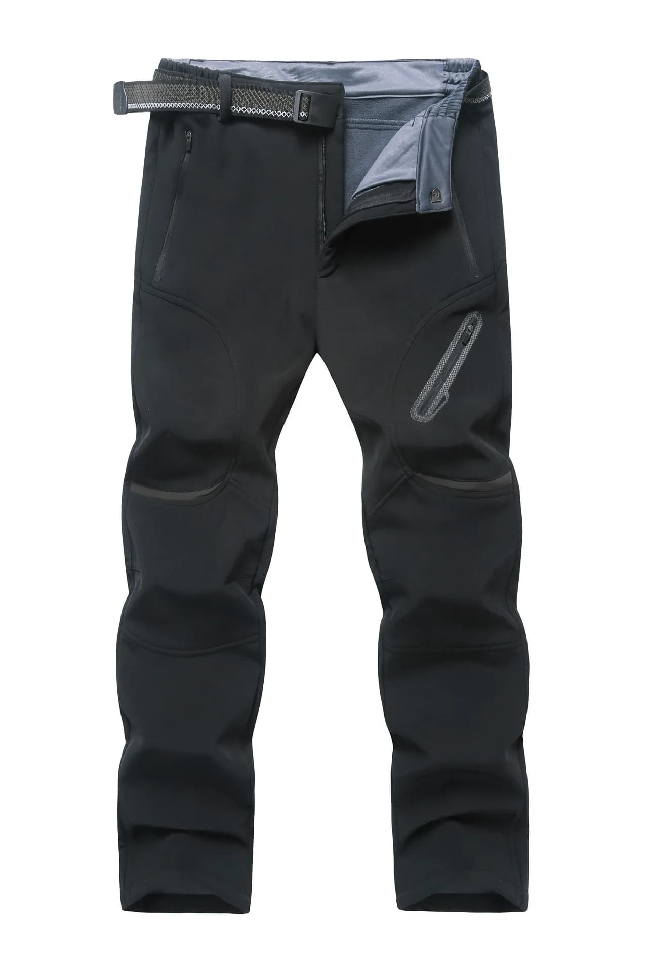Pantalon imperméable grande taille homme doublure polaire chaud hiver automne pêche travail