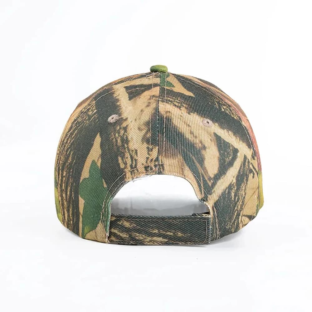 Casquette camouflage bec de canard adulte - Broderie tendance grande taille - Hommes femmes pêche