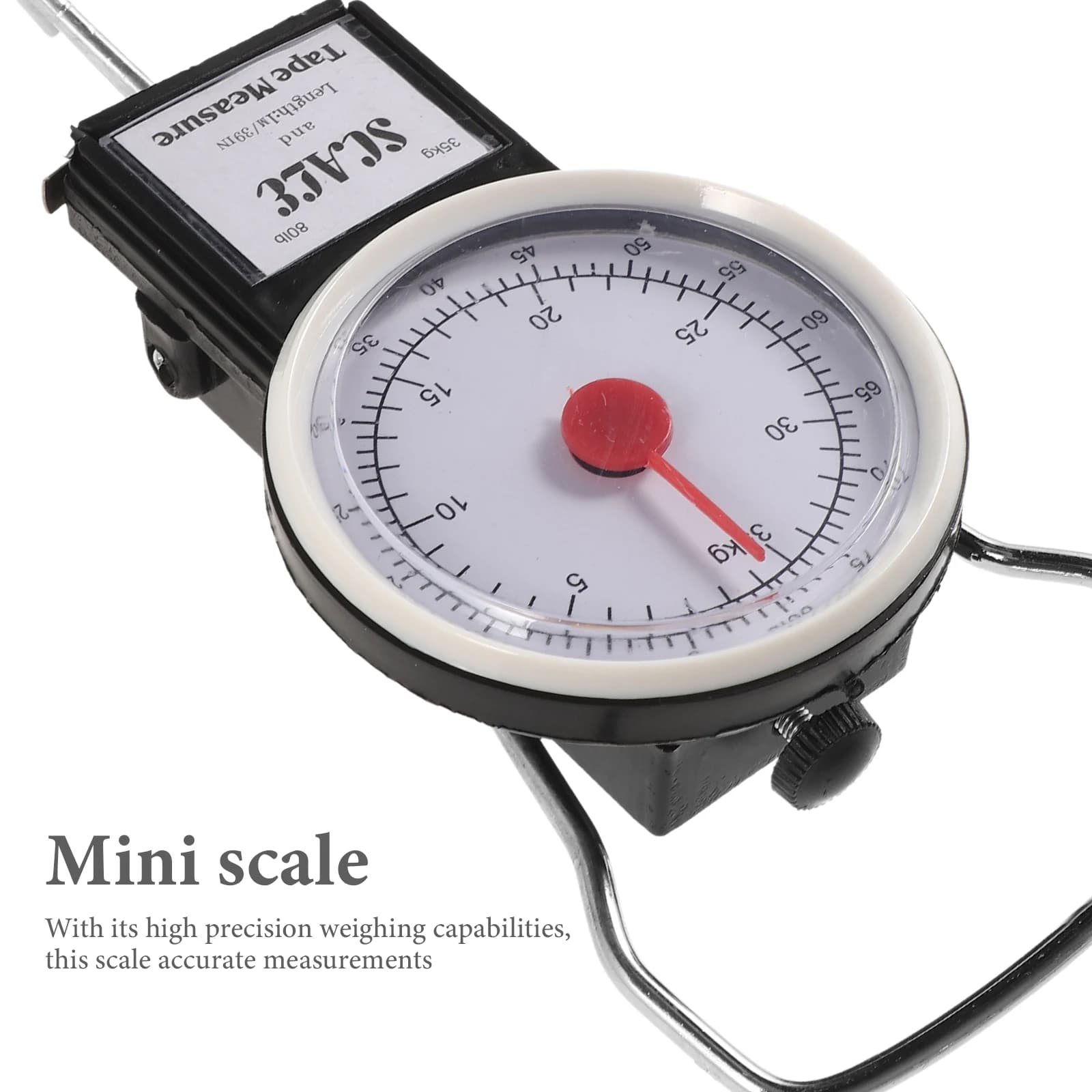 Mini balance à bagages portable 35kg - Outil de pesage précis pour voyage et pêche