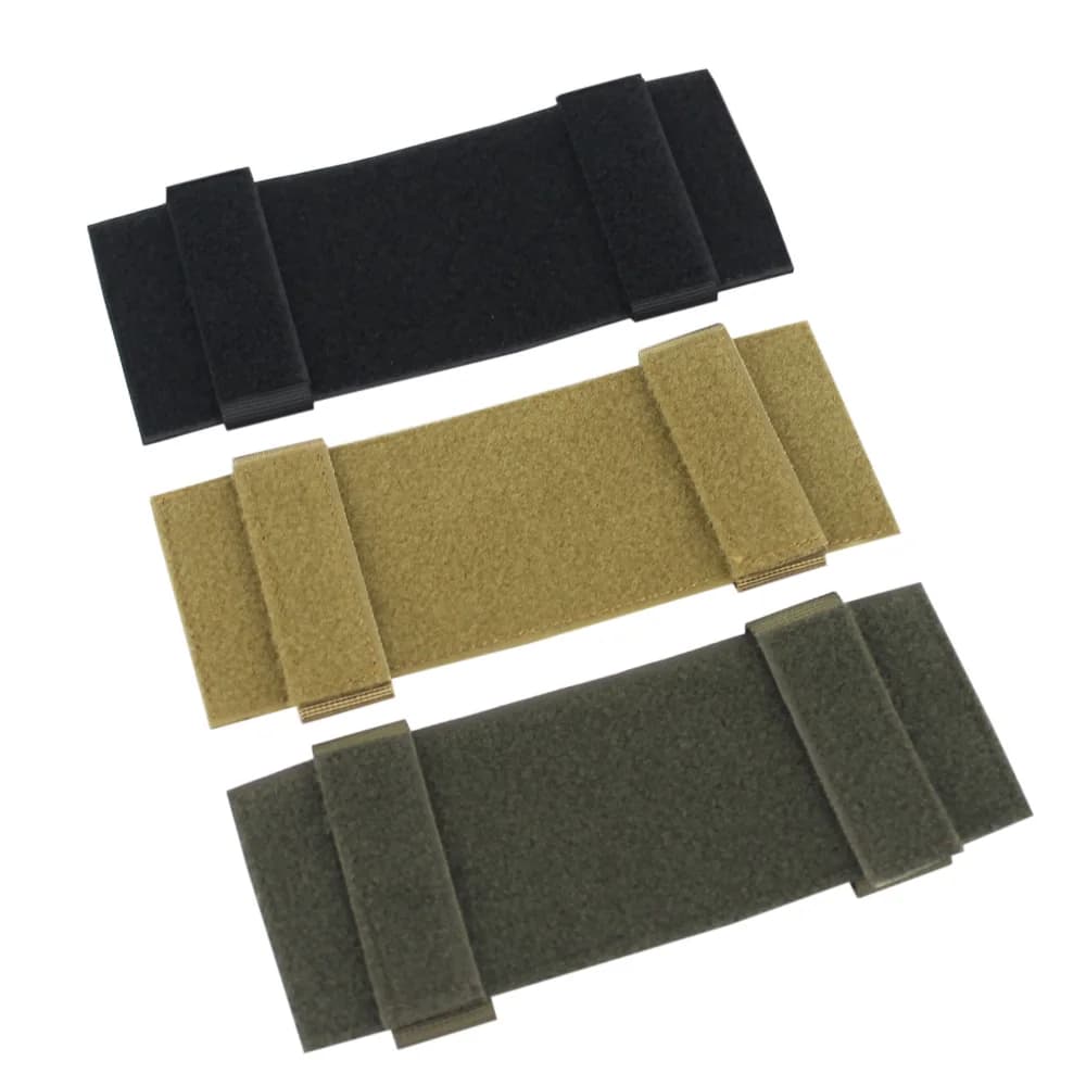 Panneau adaptateur MOLLE Velcro pour gilet pêche - Support personnalisable patches et badges