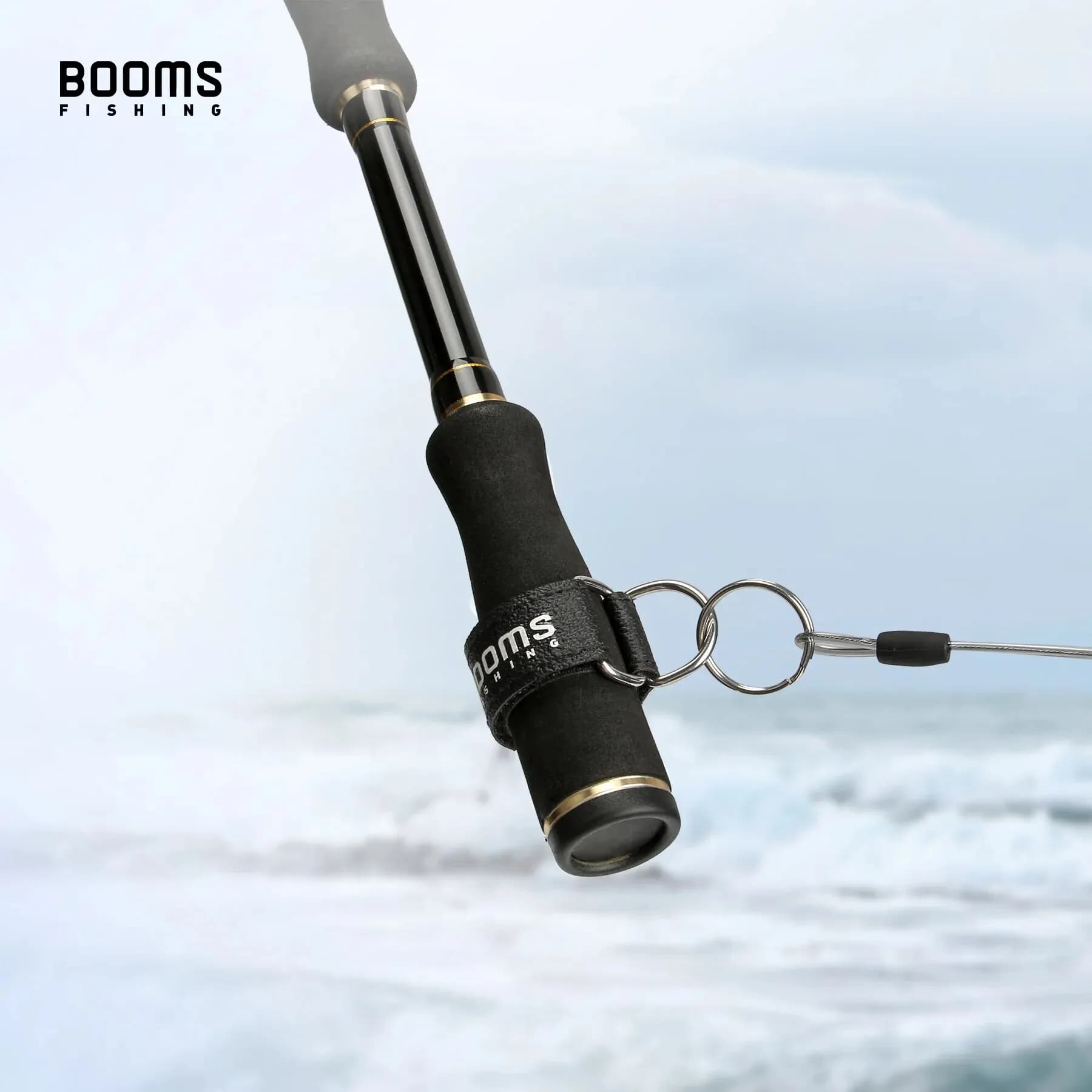 Sangles de fixation néoprène pour porte-cannes RB1 - Accessoire pêche pratique et confortable
