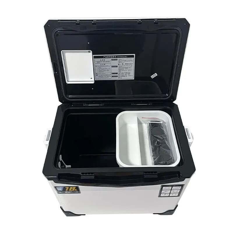 Glacière pêche 10L à 48L avec aérations portables pour conservation poissons matériel