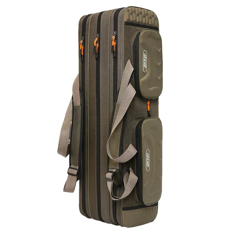 Grand sac de stockage pour cannes pêche 80-130cm - Sac Oxford épais pour équipement pesca homme
