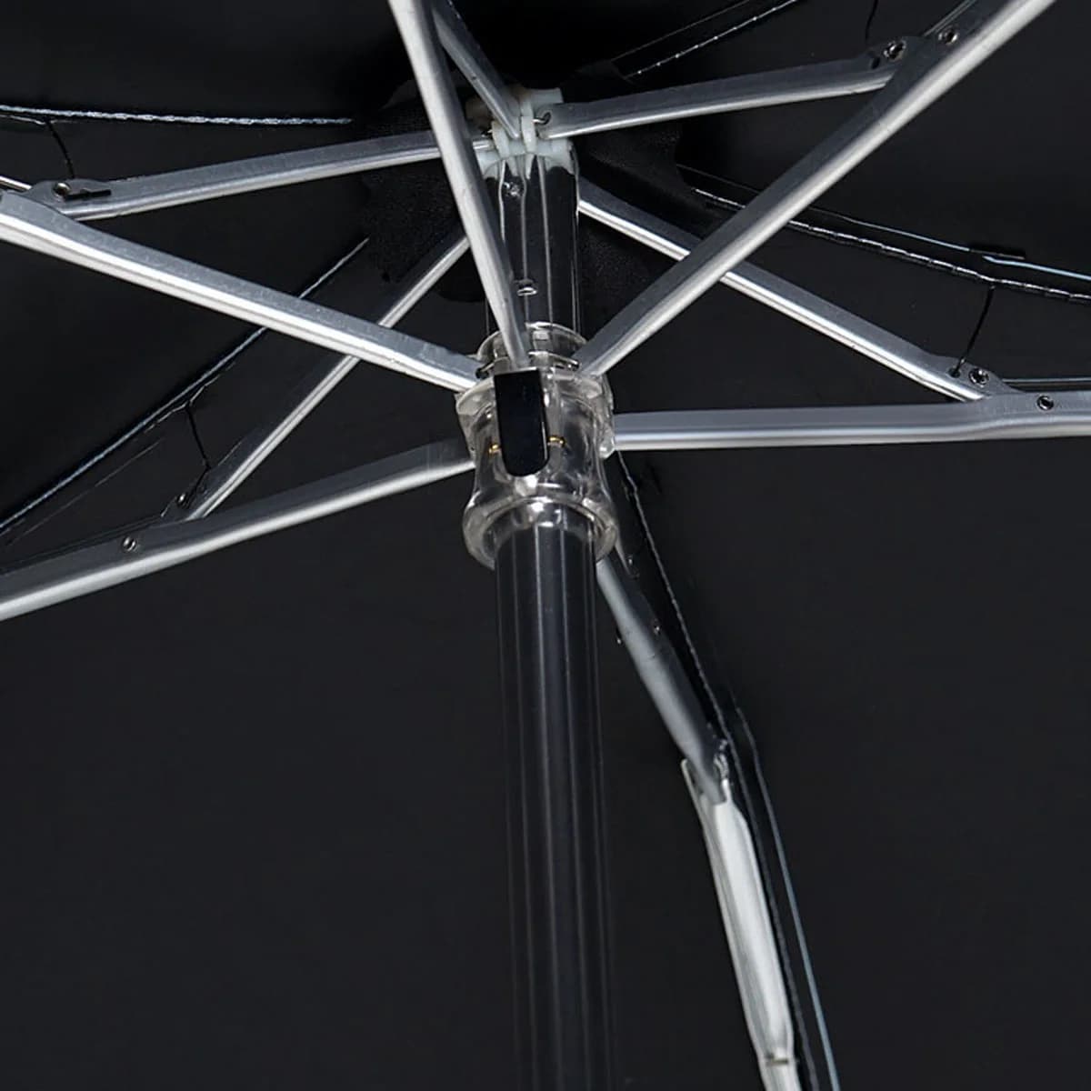 Parapluie solaire ultra-léger pliable 5 fois mini format protection UV ombrelle extérieure