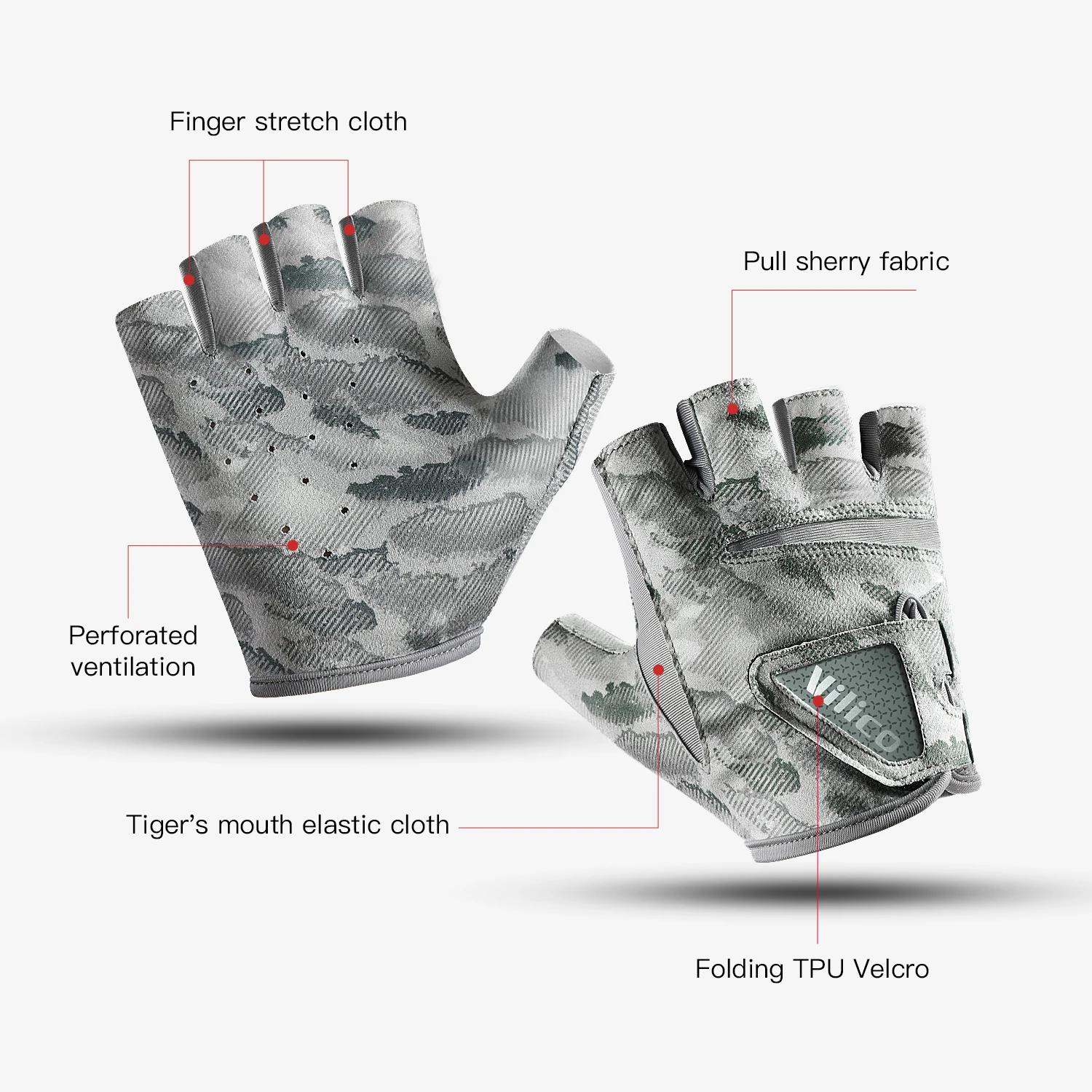 Paire gants pêche homme été route sub protection solaire antidérapants soie glacée respirants fins