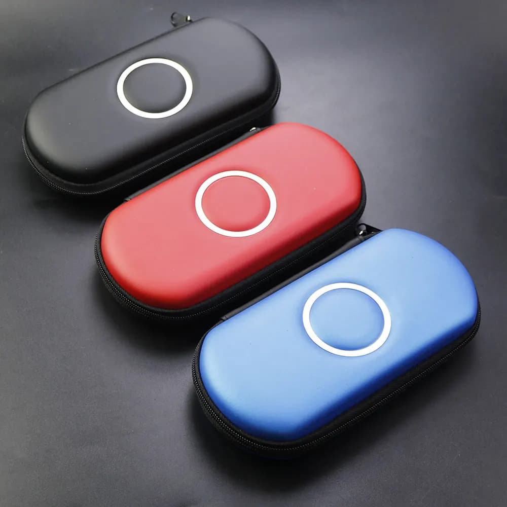 Étui de voyage rigide portable pour Sony PSP 1000 2000 3000 - Poche de protection et rangement