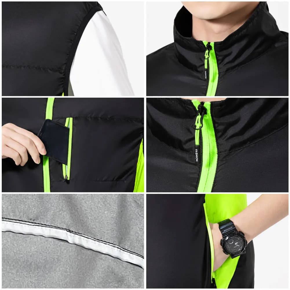 Veste rafraîchissante homme été avec ventilation USB pour pêche travail et sport extérieur