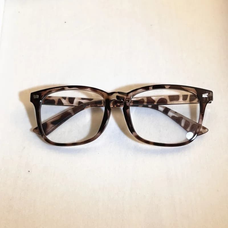 Lunettes anti-lumière bleue vintage cadre carré pour pêcheuses - lecture et navigation écran
