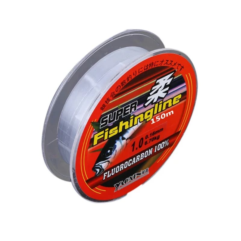 Ligne de pêche monofilament japonaise super résistante 100m 200m, transparente et durable pour vos appâts