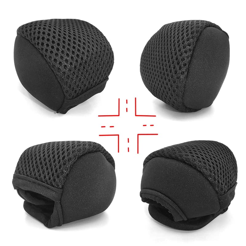 2 ou 4 housses de protection souples pour moulinets de pêche étui accessoires pêche casting