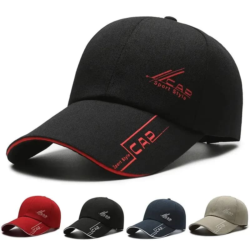 Casquette pêche été à longue visière - Chapeau de soleil unisexe pour pêche en mer et rivière
