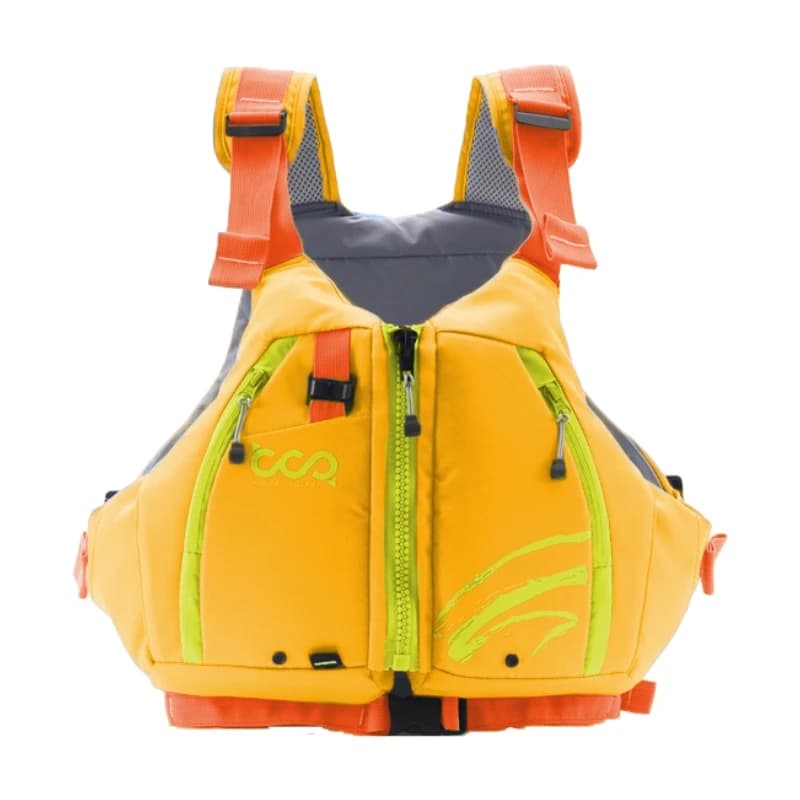 Gilet de sauvetage pêche kayak 50N CE avec grande poche pour paddle SUP et activités nautiques