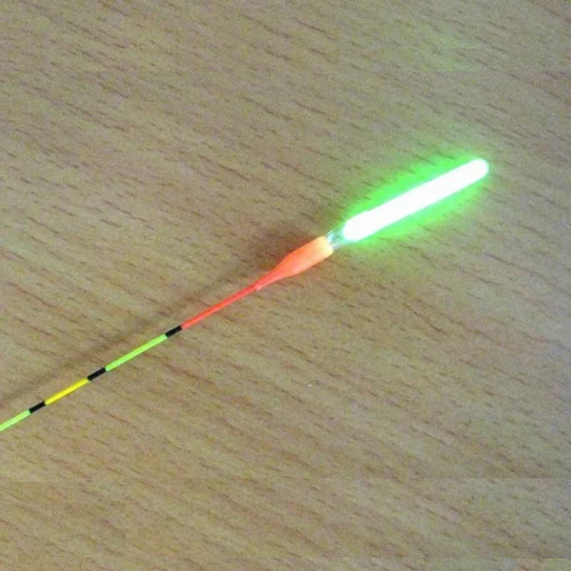50/100 bâtons lumineux pêche lucioles - 2.2-4.5 mm - Accessoires flotteurs lumineux nocturnes