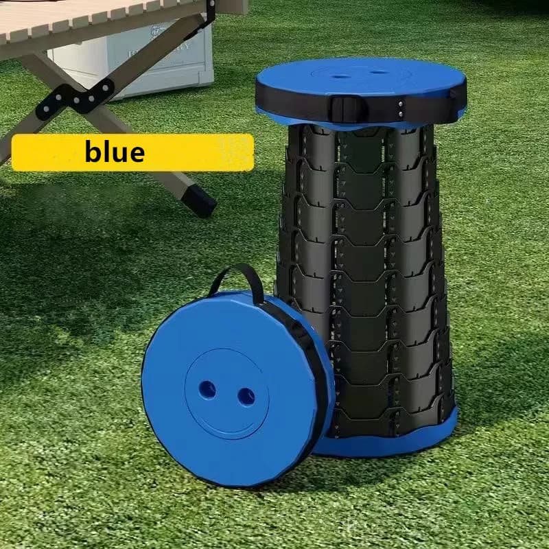 Tabouret pliant réglable pêche camping portable pour multi-scénarios extérieurs
