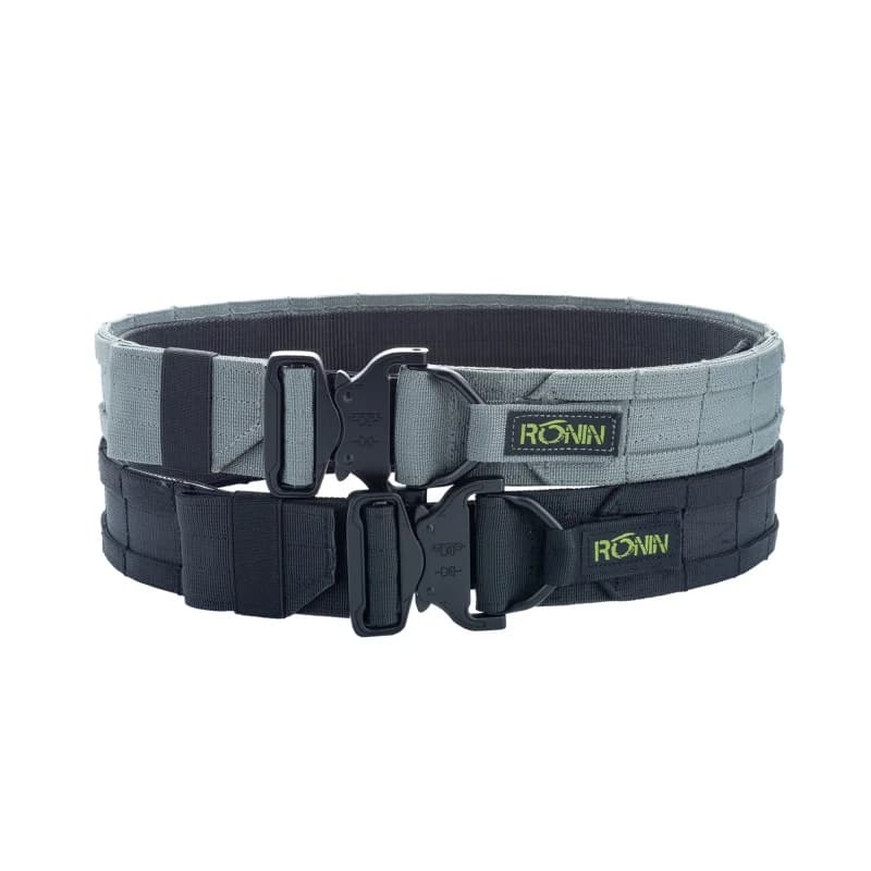 Ceinture tactique double couche style Ronin SENSHI 1.5 pouces - Équipement pêche militaire airsoft