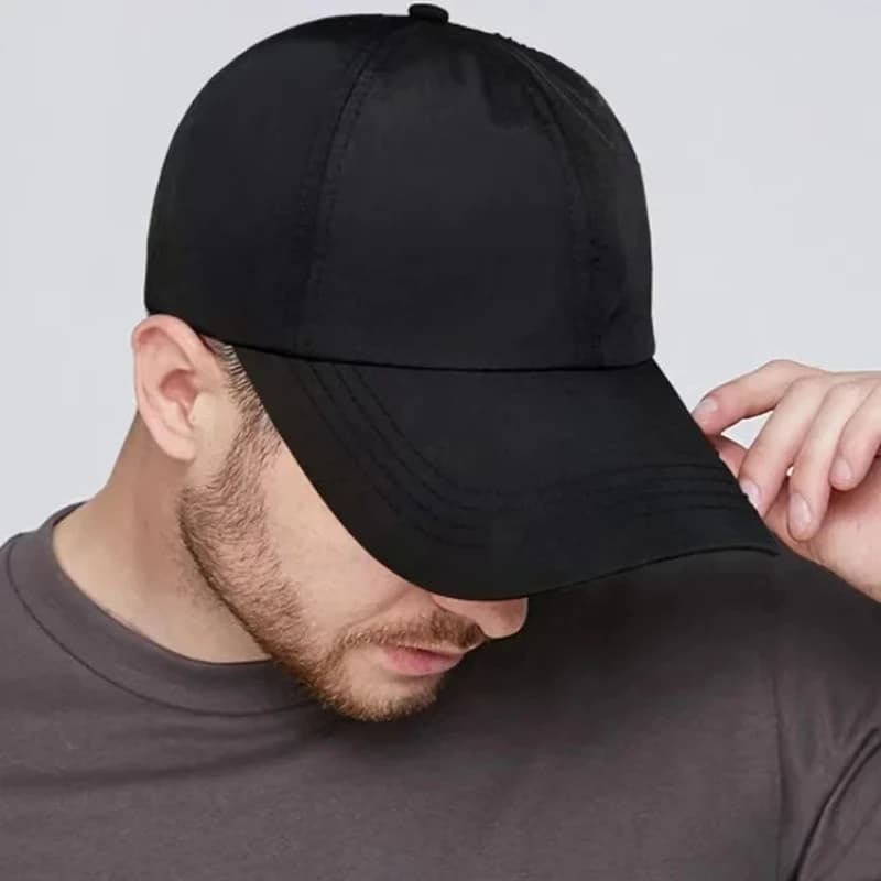 Casquette grande taille 70cm pêche homme - Chapeau visière grand format pour pêcheurs