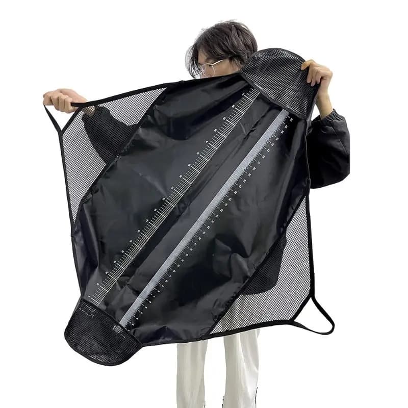 Nouveau filet de pesée professionnel pour poisson - Système intégré balance numérique et protection maximale